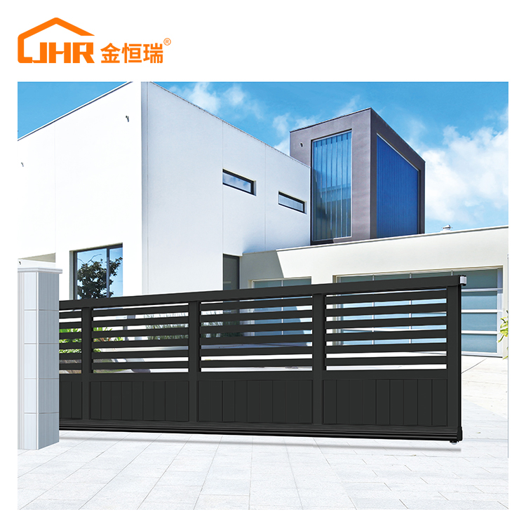 Minimalist Chic Ihm-Py028 Sliding Gate Design by Jhr