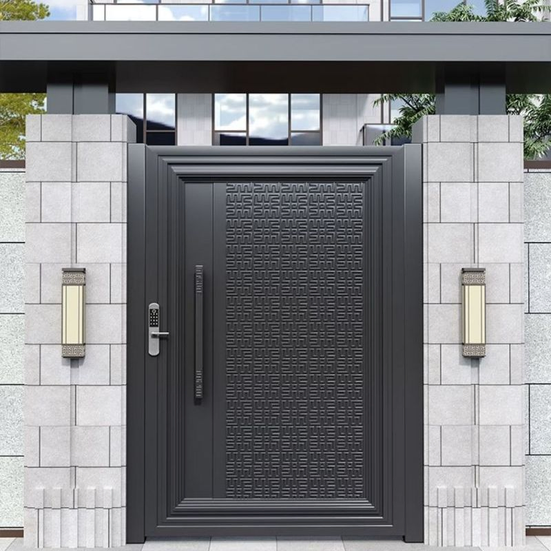 Premium Aluminum Art Courtyard Gate for Villa Entrance Safety