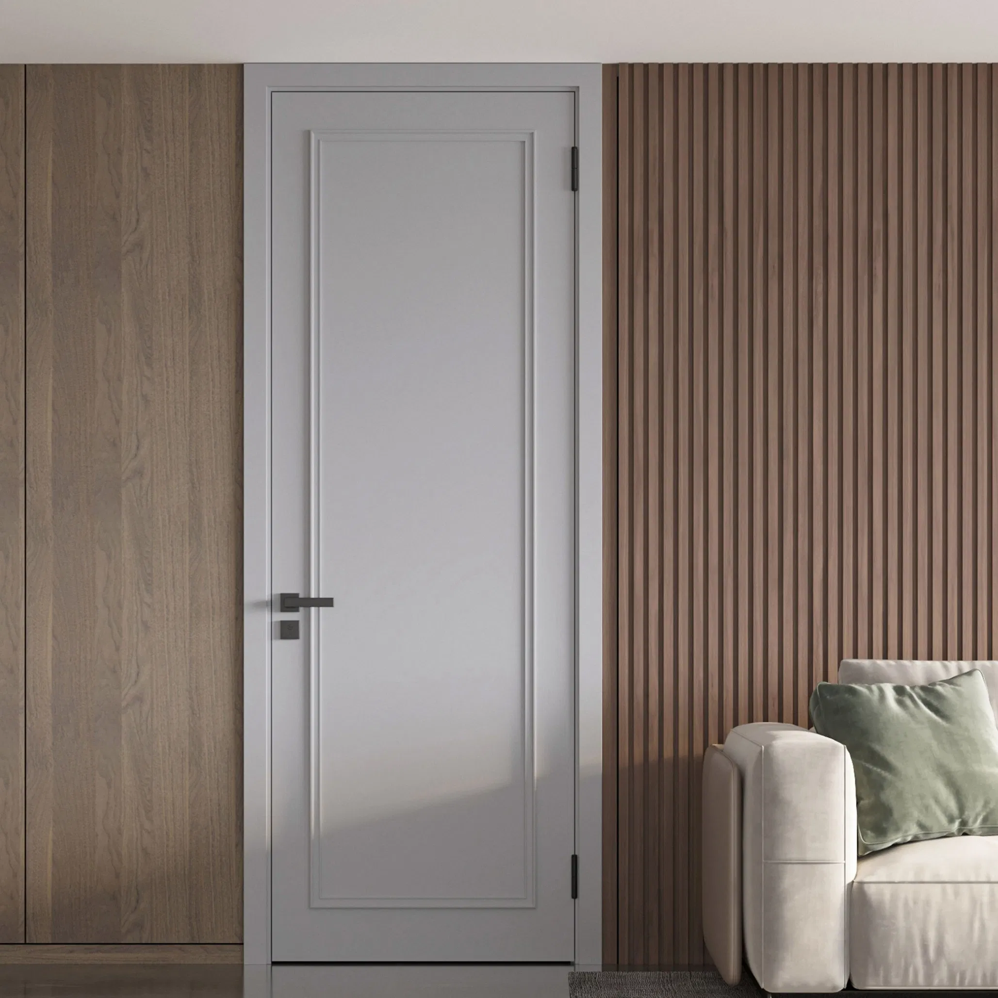 High-Quality Fire Resistant Acoustic Wooden WPC Hotel Doors