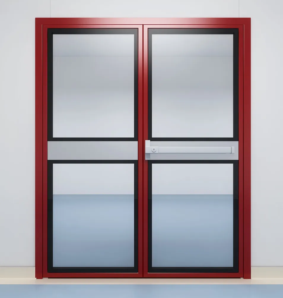 Premium Metal Door Detail