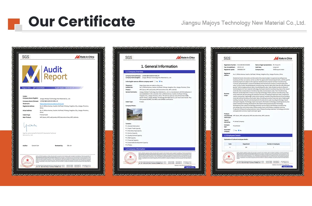 Product Certifications