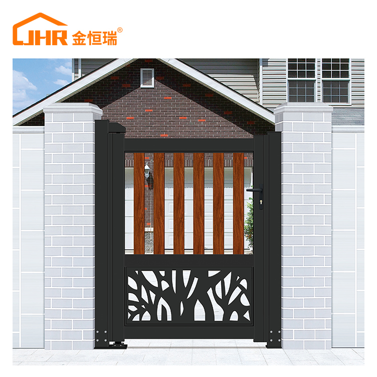 Modern Minimalist Aluminium Villa Gates and Entrance Doors