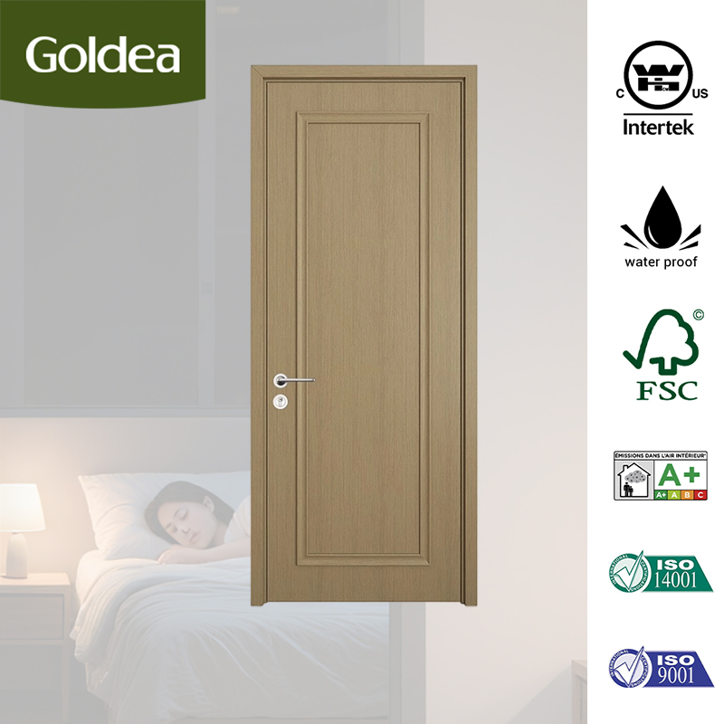 Room Goldea China Wood Solid Internal Acoustic Wooden Interior Soundproof Door New