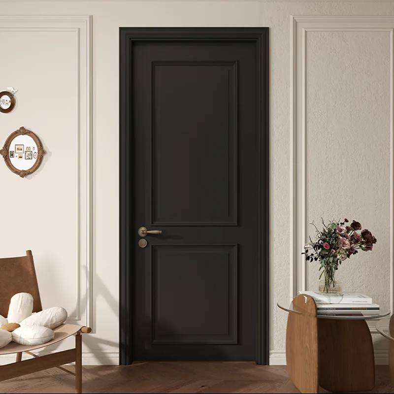 High-Quality MDF Flush Solid Core Acoustic Soundproof Door for Hotels, Apartments, Villas Renovation Composite Paint Door PVC Paint Door Wooden Door