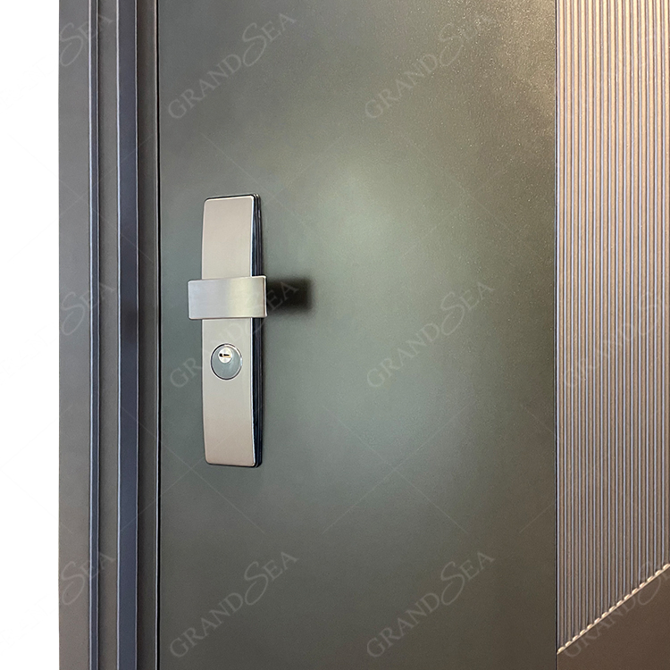 Wholesale Multi-Point Lock Anti-Theft Main Aluminium Door Security Main Heavy Duty Luxury Steel Security Entry Door Exterior