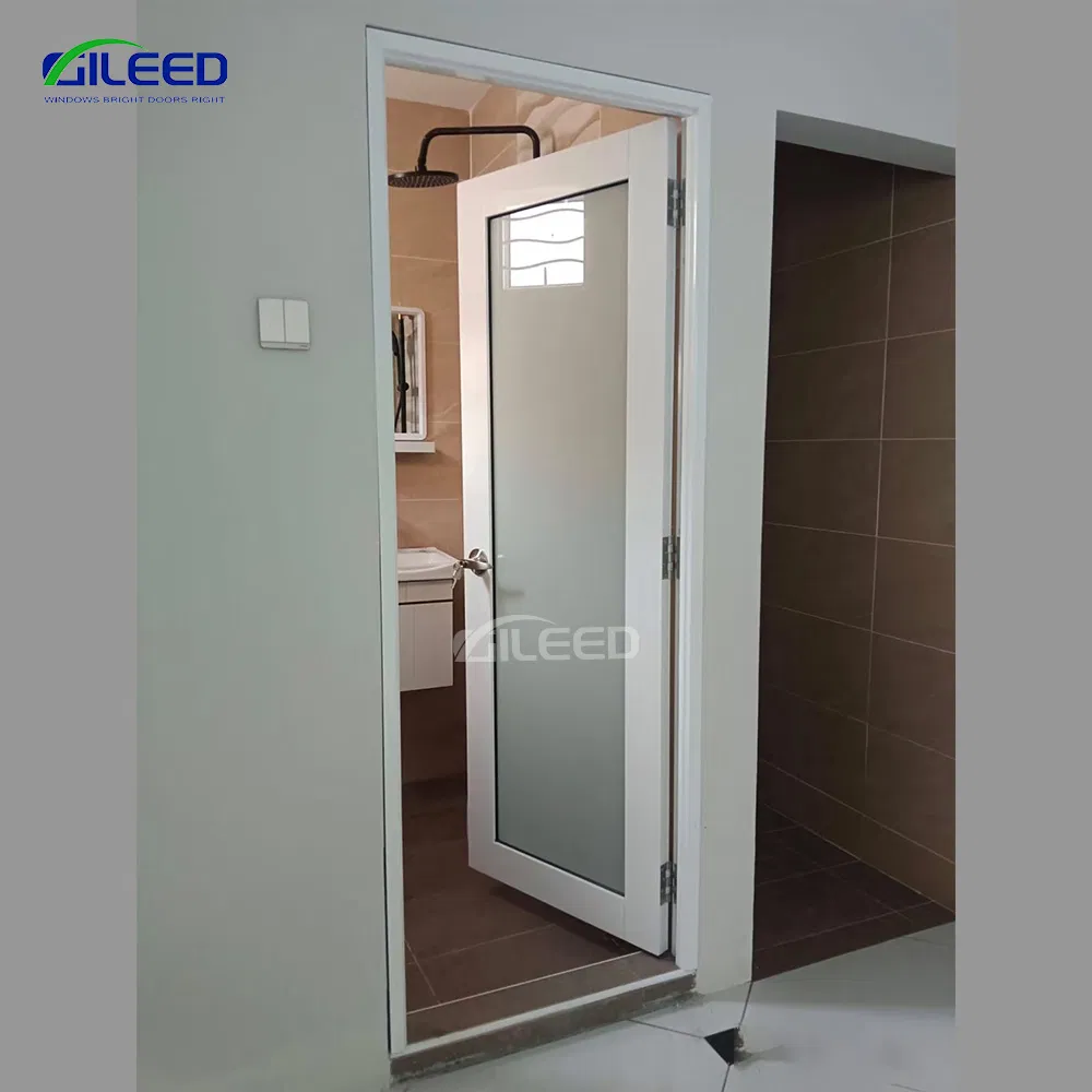 Customization Moisture-Proof Feature Soundproof Waterproof Bathroom Swing Door