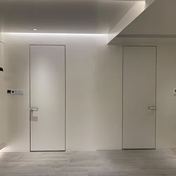 2023 Hidden Wall Flush Frameless Invisible Door Flush Frameless Doors. Concealed Door Frame