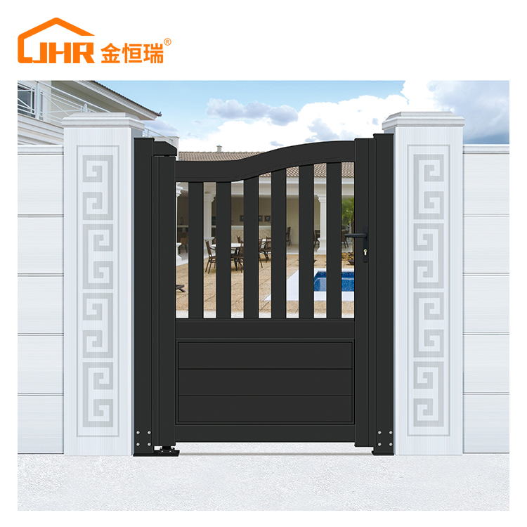 Modern Minimalist Jhr Aluminium Gates for Elegant Villas