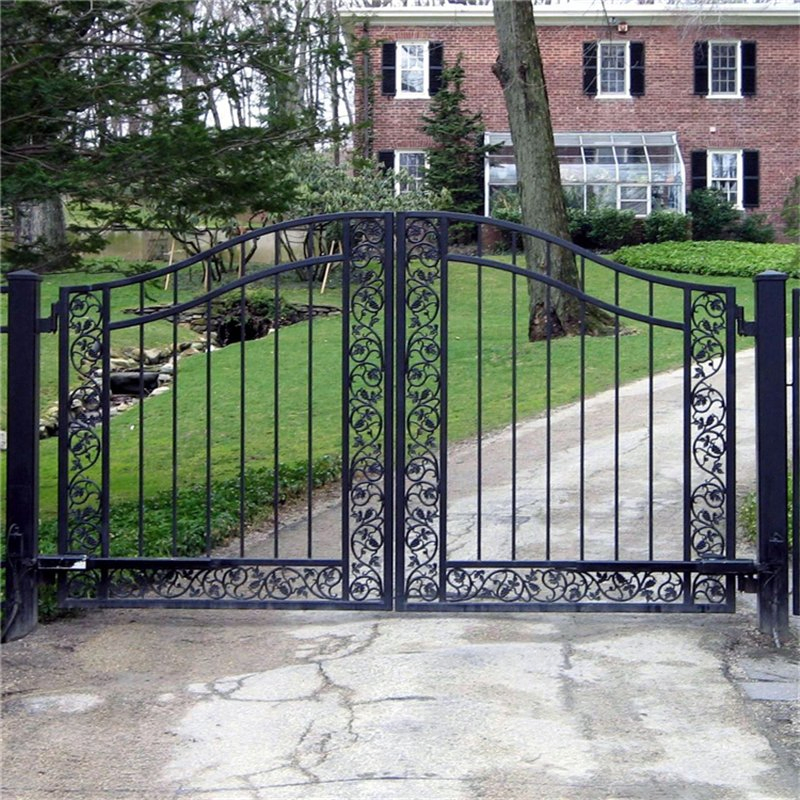 High Quality Modern House Gate Minimalist Design Sturdy Front for Home Security
