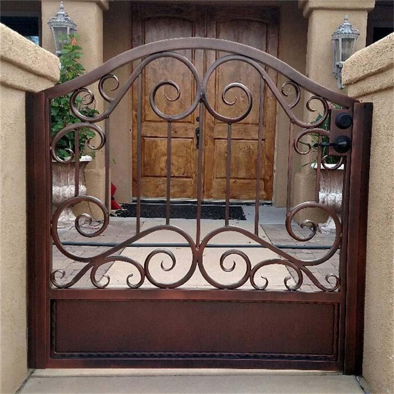 High Quality Modern House Gate Minimalist Design Sturdy Front for Home Security