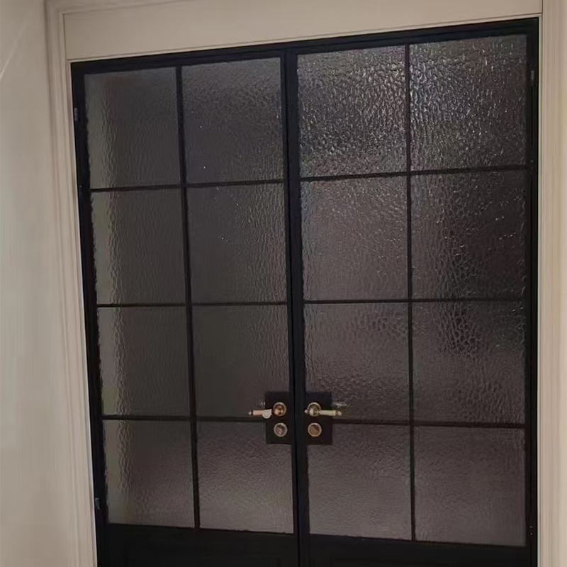 Soundproof Aluminum French Sliding Door with Acoustic Glass for Noise Reduction