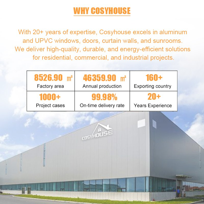 Energy Efficient Aluminum Sliding Doors Large Glass Panels Hurricane Impact Fire Rated Nfrc Certified for Hotel Apartment Projects