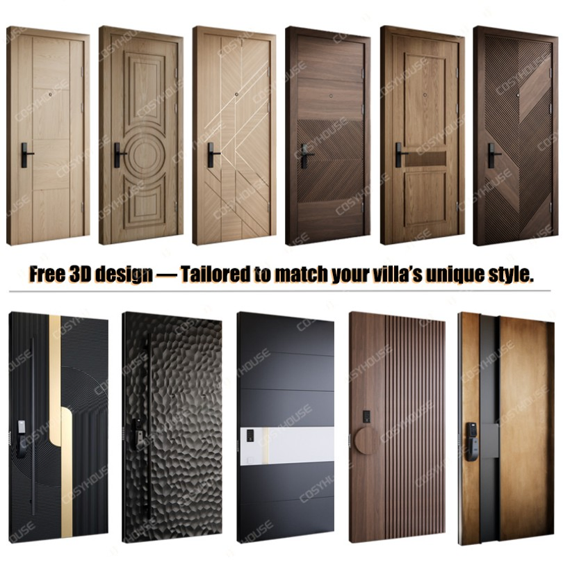 Top Door Factory Acoustic Birch Wooden Interior Door for Conference Rooms and Offices