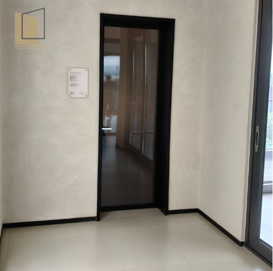 Moisture Proof Aluminum Bathroom Door 1.5mm Thick Rust Resistant Bathroom Door