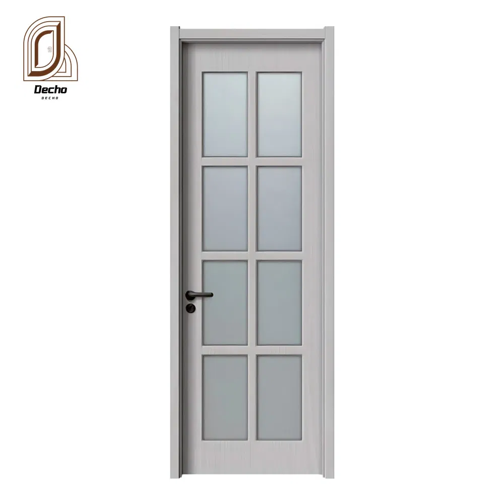 Modern Design Moisture Proof Water Resistant Interior WPC Door for Bathroom