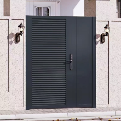 Durable Courtyard Villa Aluminum Gate - Affordable Price for Custom-Made Aluminum Gates