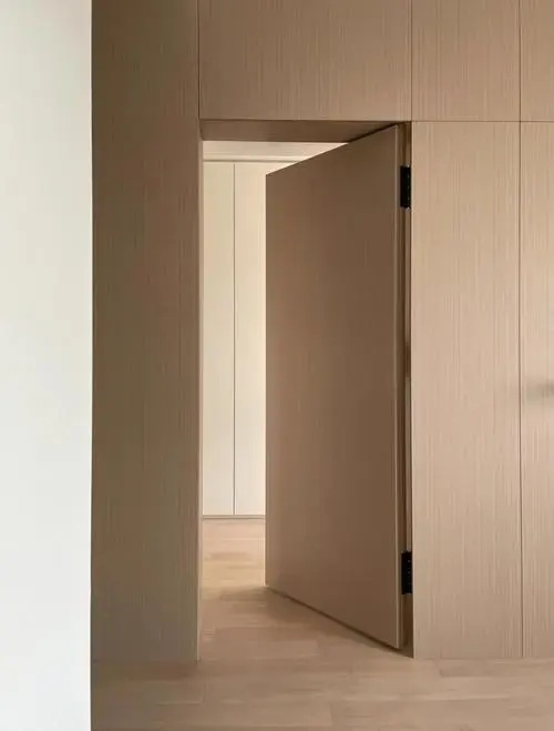 Sleek HDF Wood Hidden Frame Flush Interior Doors for Modern Spaces
