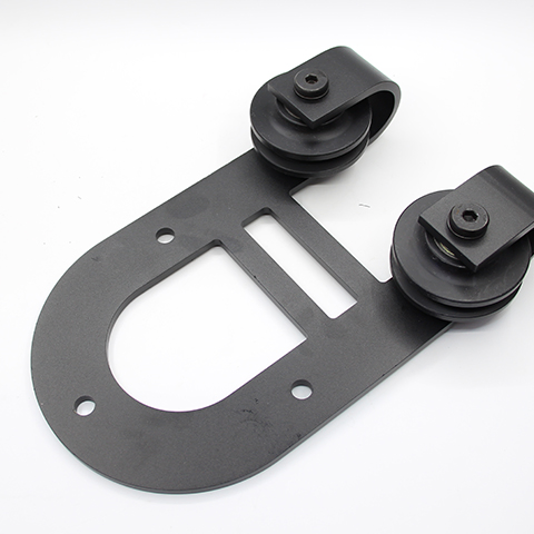 Single Door-Smoothly and Quietly Heavy Duty Sturdy Sliding Barn Door Hardware Kit Rail