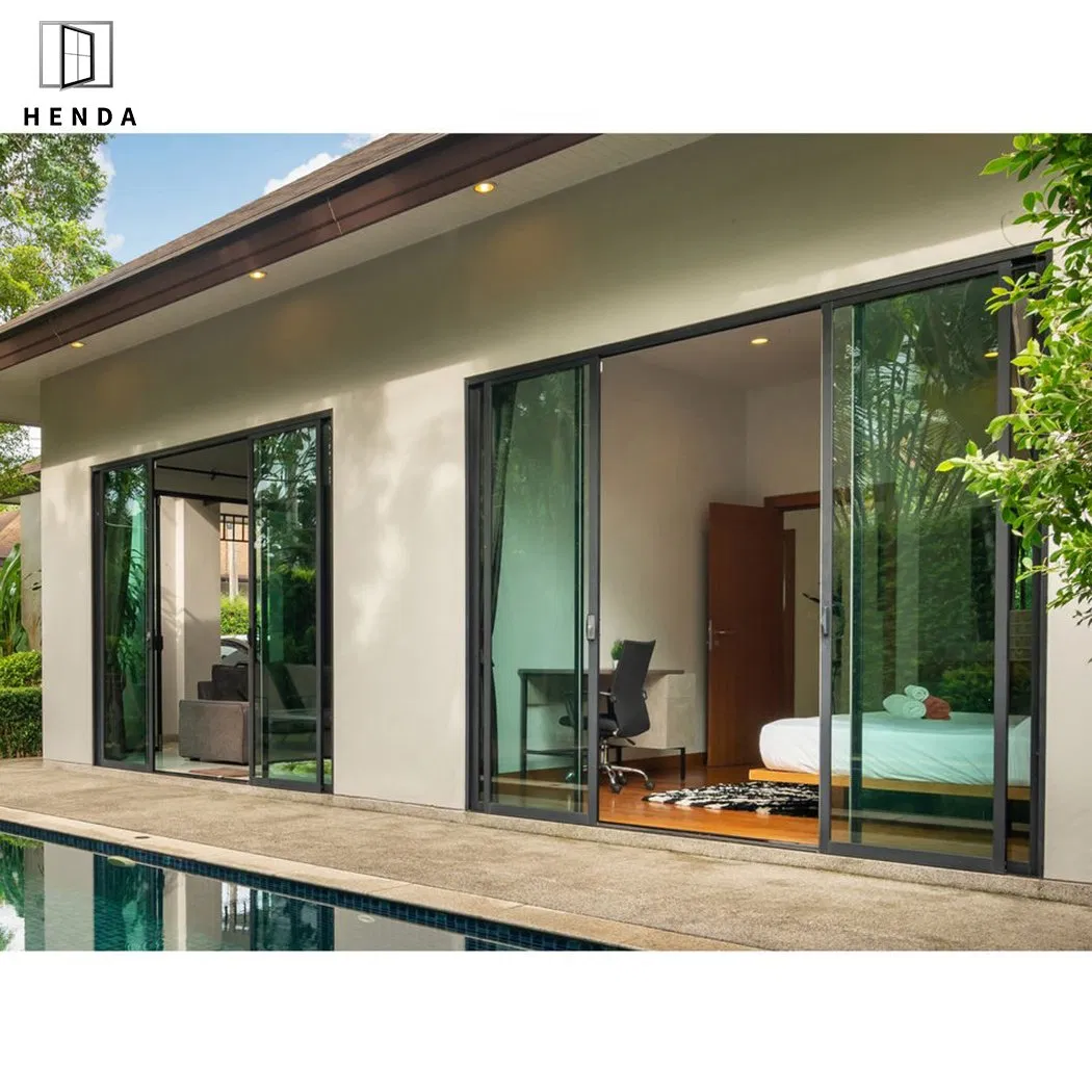 Australia Hot Selling Patio Door Frame Fire Rated Door Aluminum Glass/Sliding/Balcony/Patio Door