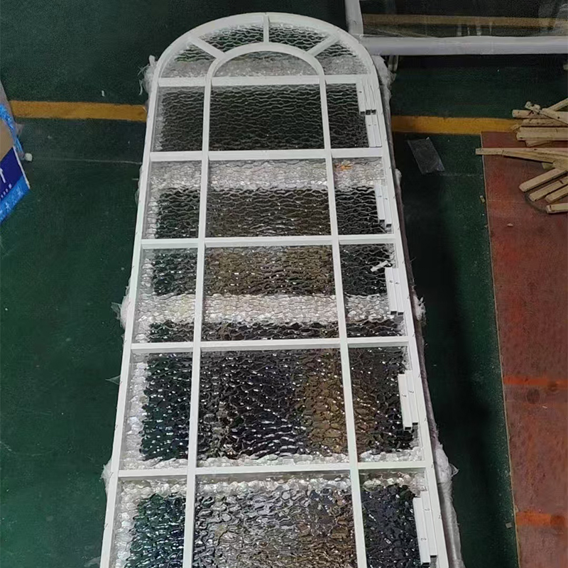 Soundproof Aluminum French Sliding Door with Acoustic Glass for Noise Reduction