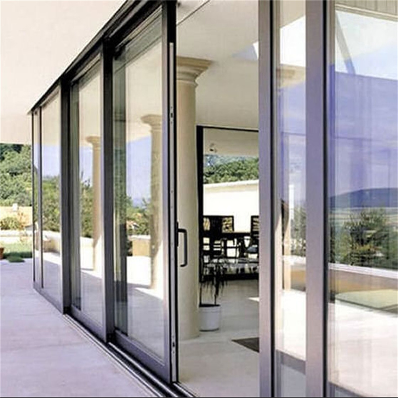 Super Security Lock Aluminum Balcony Sliding Door with Multi-Point Locking Child Safety Features