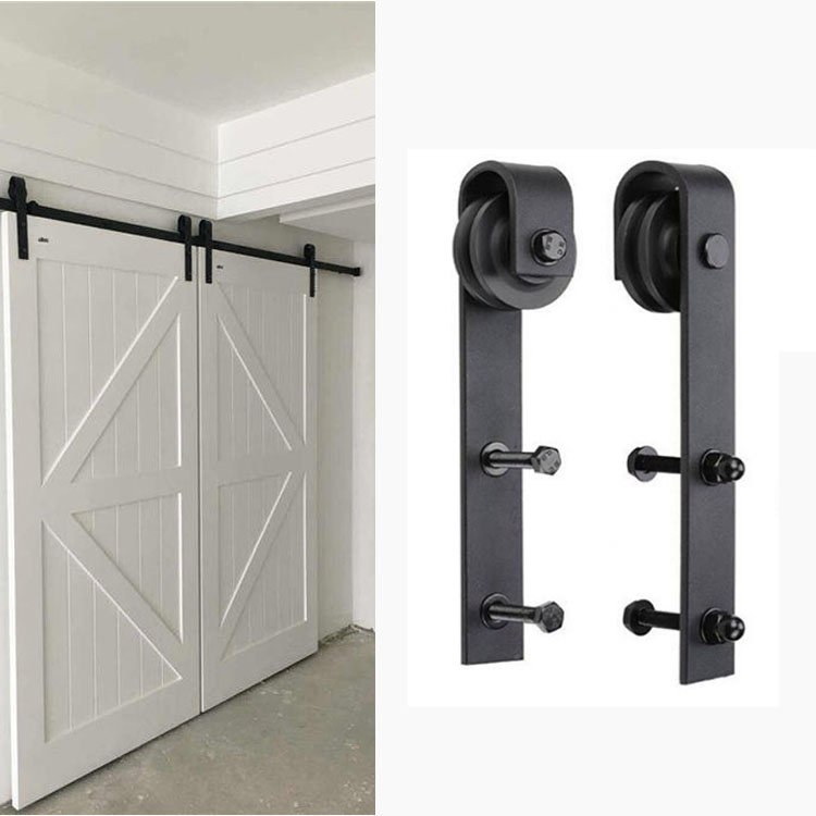 American Barn Door Rail Removable Wooden Door Hardware Accessories Household Sliding Door Rail