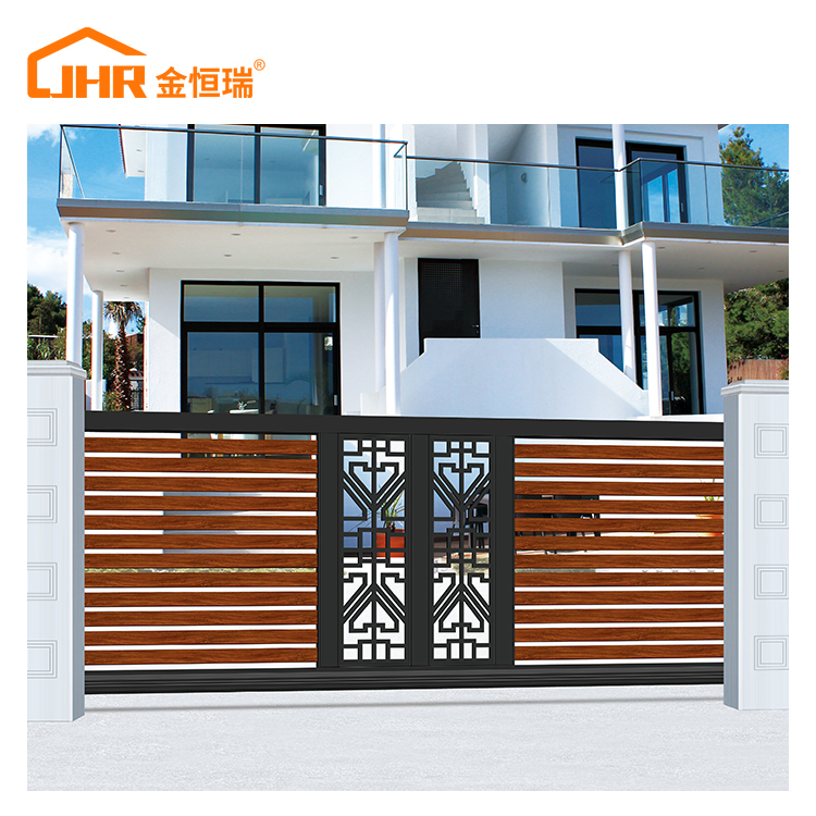 Jhr Stylish Sliding Gate with Minimalist Design Ihm-Py028