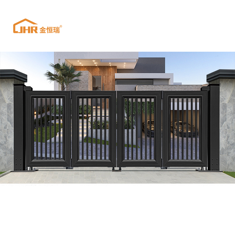 Aluminium Gates Villa Doors Modern Minimalist