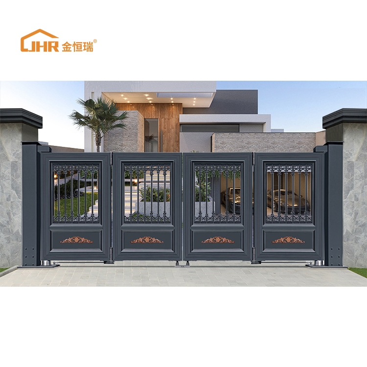 Aluminium Gates Villa Doors Modern Minimalist