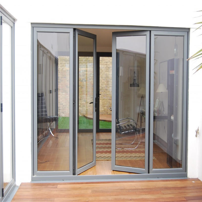 Australia Hinged Patio Door Frame Fire Rated Door Aluminum Double Swing Door
