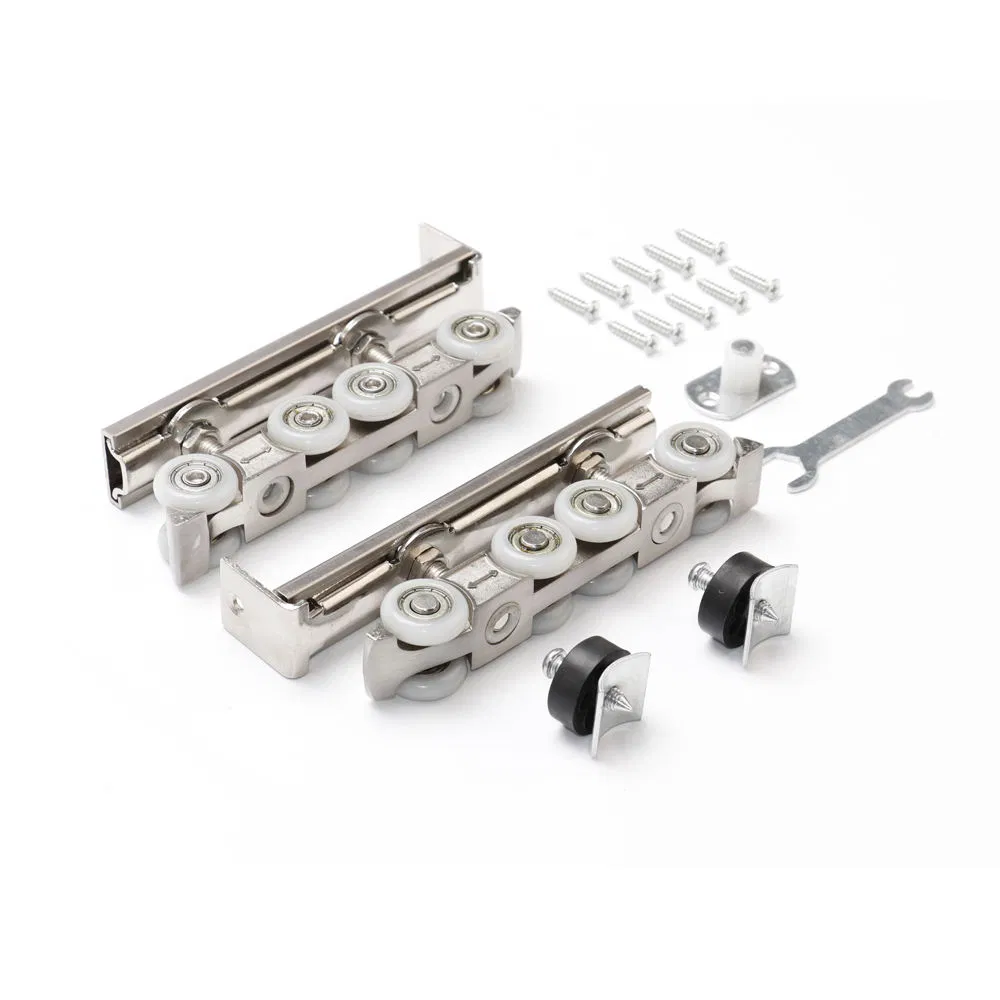 Rail Sliding Door Kit Aluminum Alloy Sliding Doors Interior 50 Sets Sliding Door Hardware