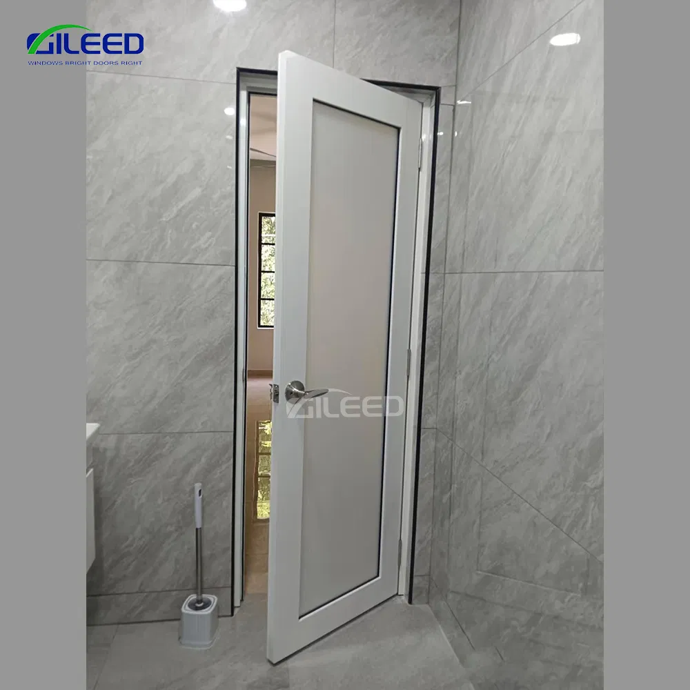 Customization Moisture-Proof Feature Soundproof Waterproof Bathroom Swing Door