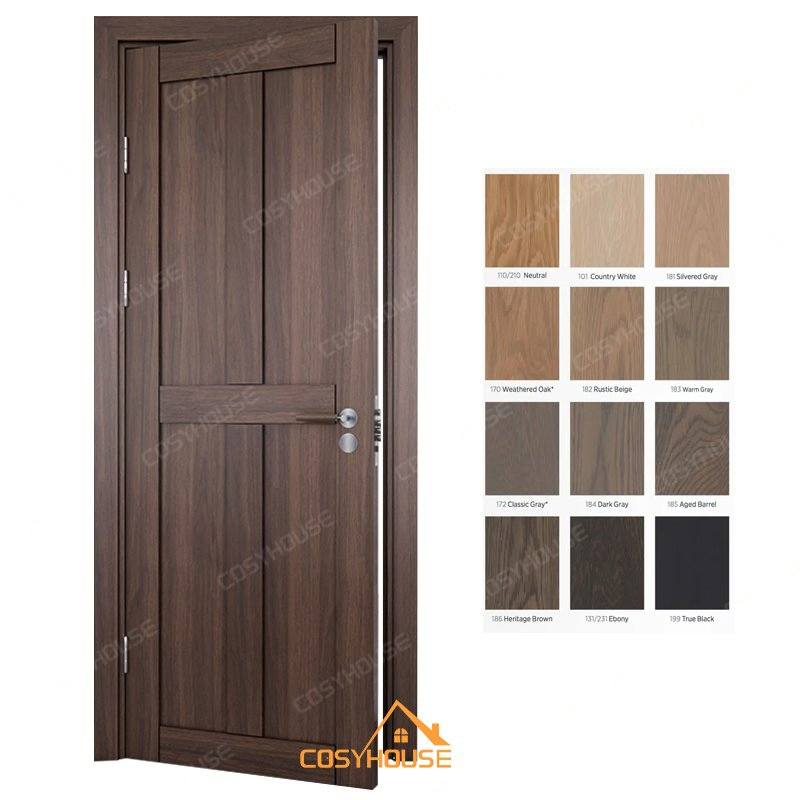 Waterproof &amp; Moisture-Proof Wooden Door for Bathrooms and Kitchens