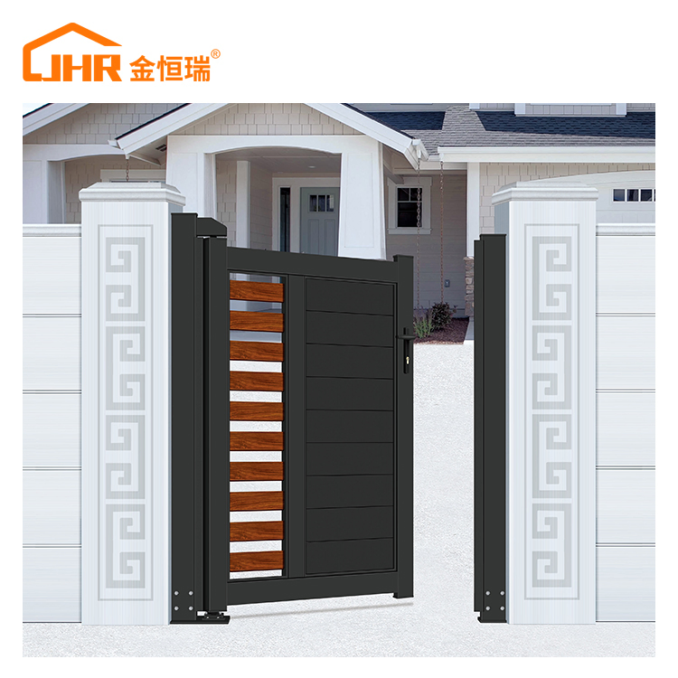 Modern Minimalist Jhr Aluminium Gates for Elegant Villas