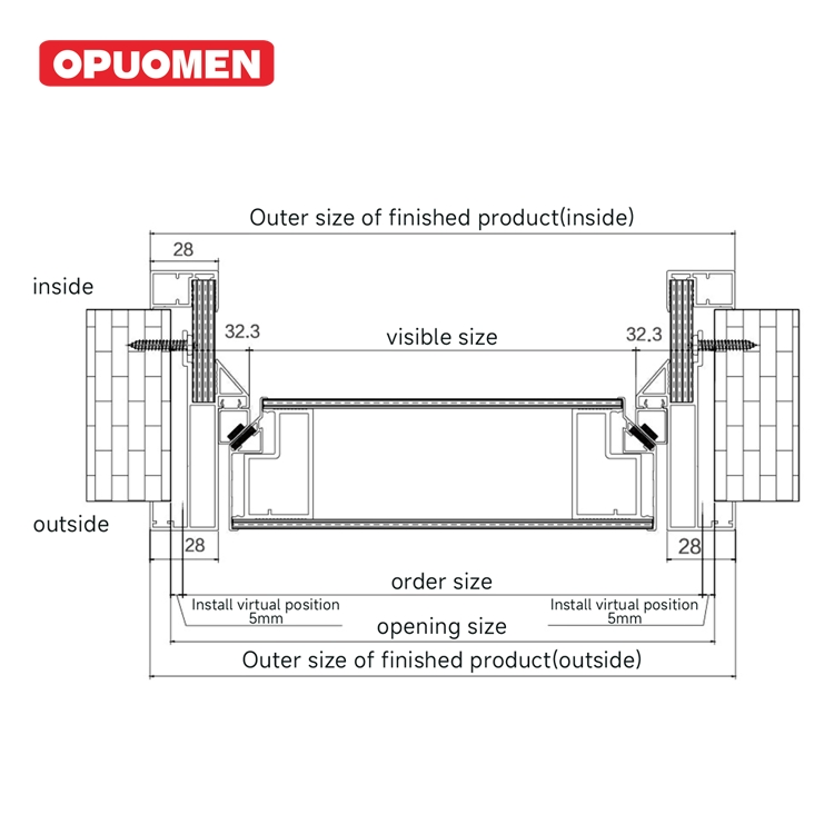 Premium Aluminum Wood Interior Door Custom Colors Soundproof Moisture-Proof for Home Bathroom Modern Flush Bedroom Basement