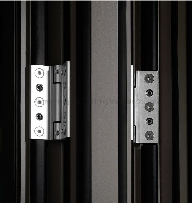 10% off Series Slim Frame Aluminum Bi Fold Sliding Entrance Interior Exterior Door Thermal Break Glass Bi Folding Door Aluminium Balcony Glass Door