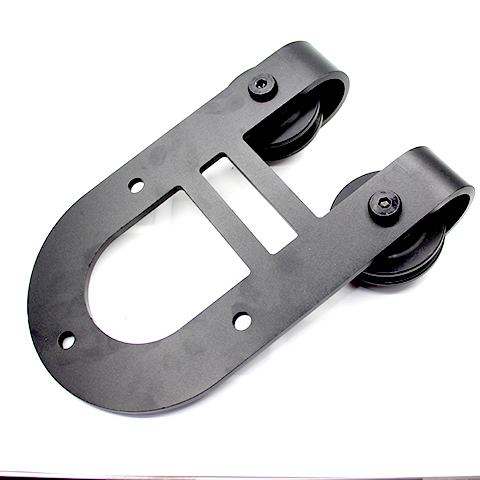 Single Door-Smoothly and Quietly Heavy Duty Sturdy Sliding Barn Door Hardware Kit Rail