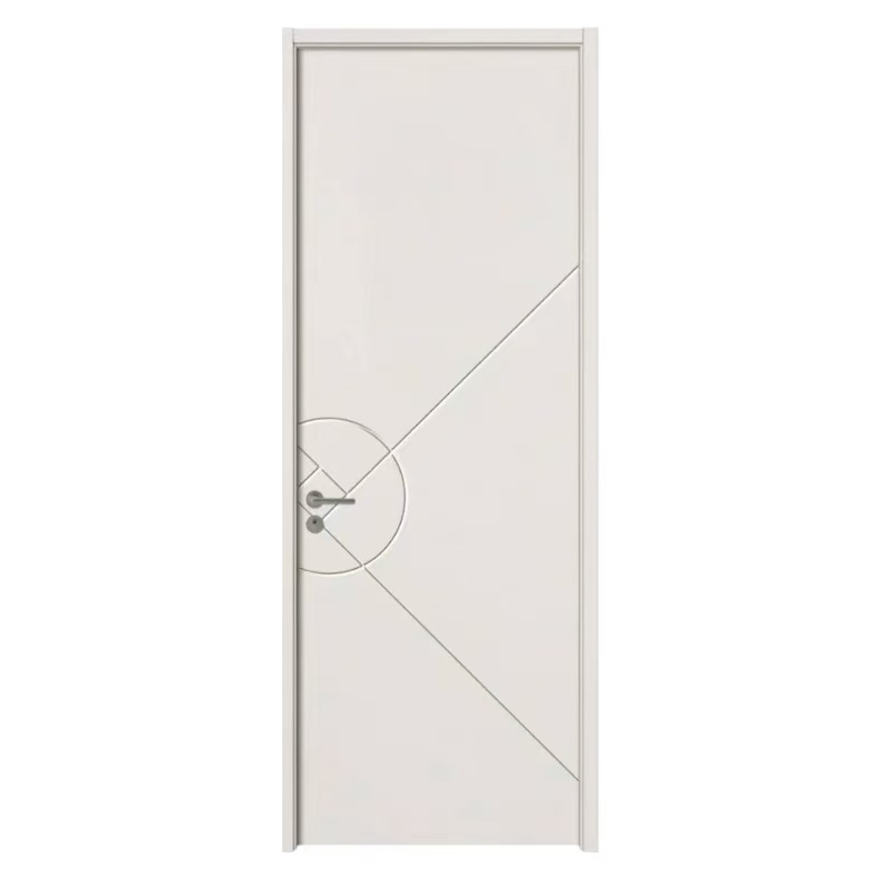Oufei White Aquaguard WPC Moisture-Proof Bathroom and Patio Door