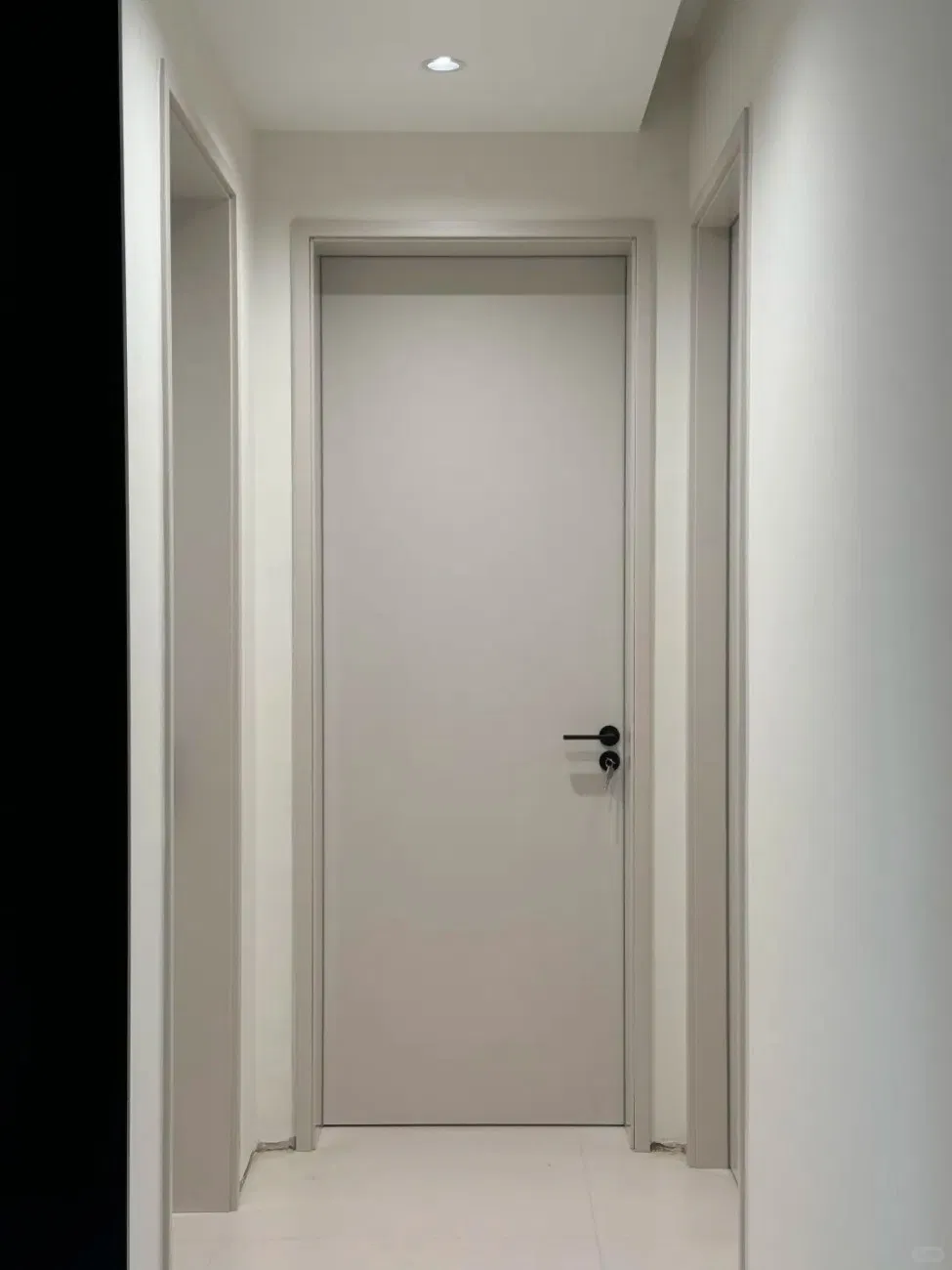 China Waterproof Melamine Interior Door Moisture Proof WPC Bathroom House Door for Indoor Use Manufacturers