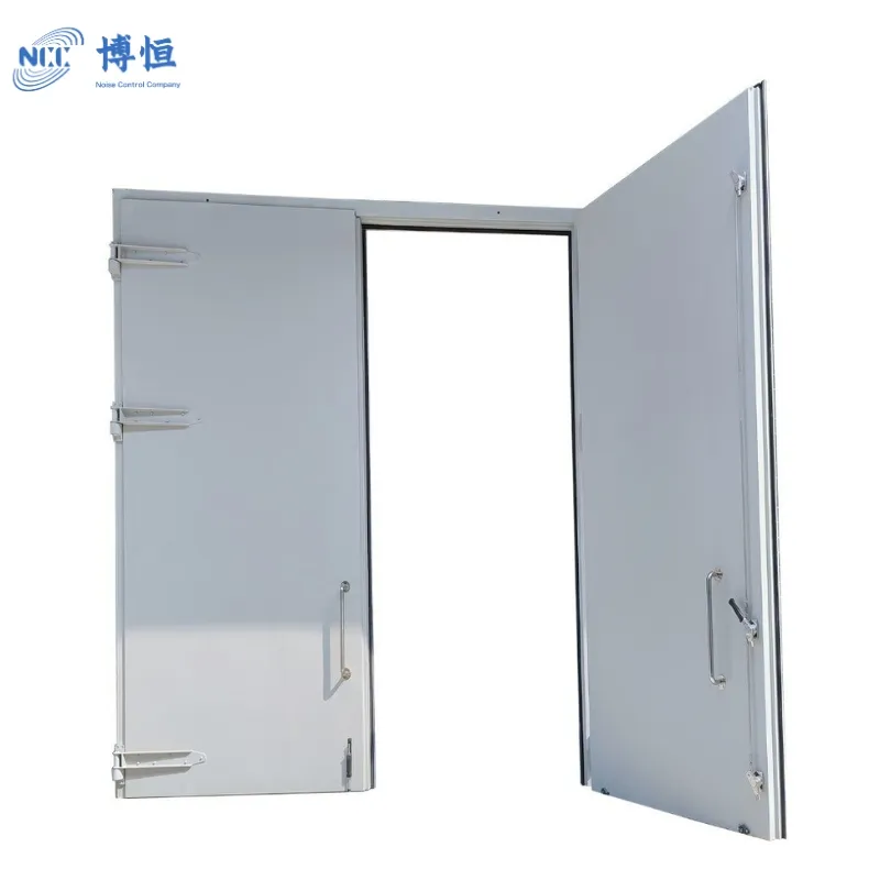 Double door soundproof