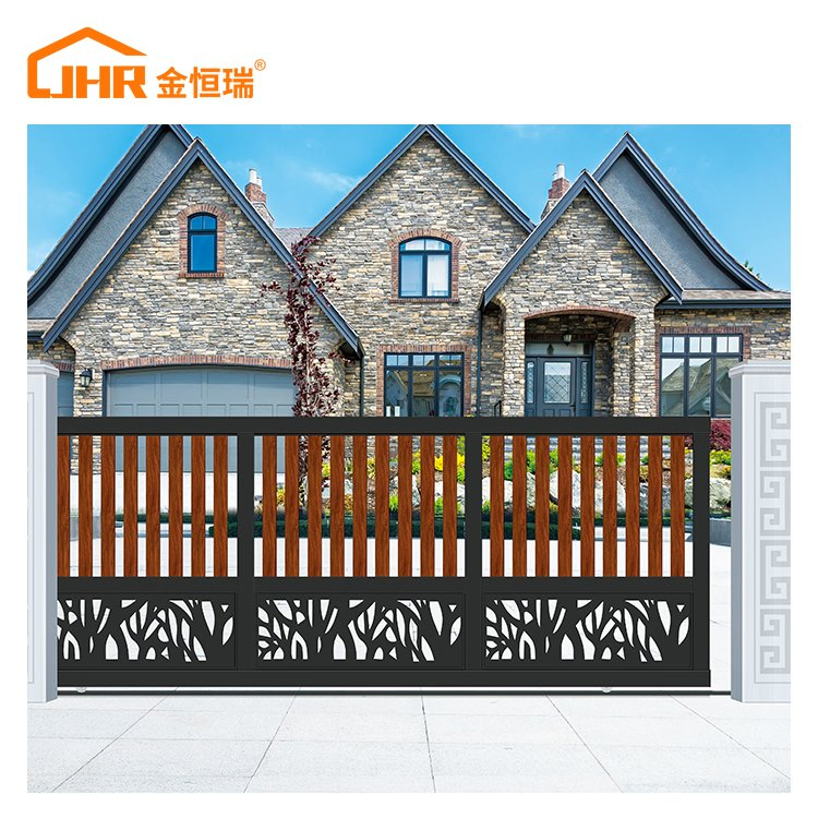 Minimalist Chic Ihm-Py028 Sliding Gate Design by Jhr