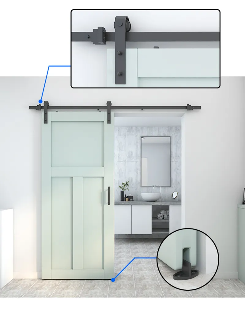 Barn Door Roller Detail 7