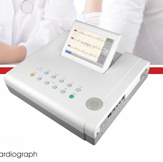 Mejor Electrocardiógrafo Digital de Doce Canales en Reposo Machine/12-Channel Precio