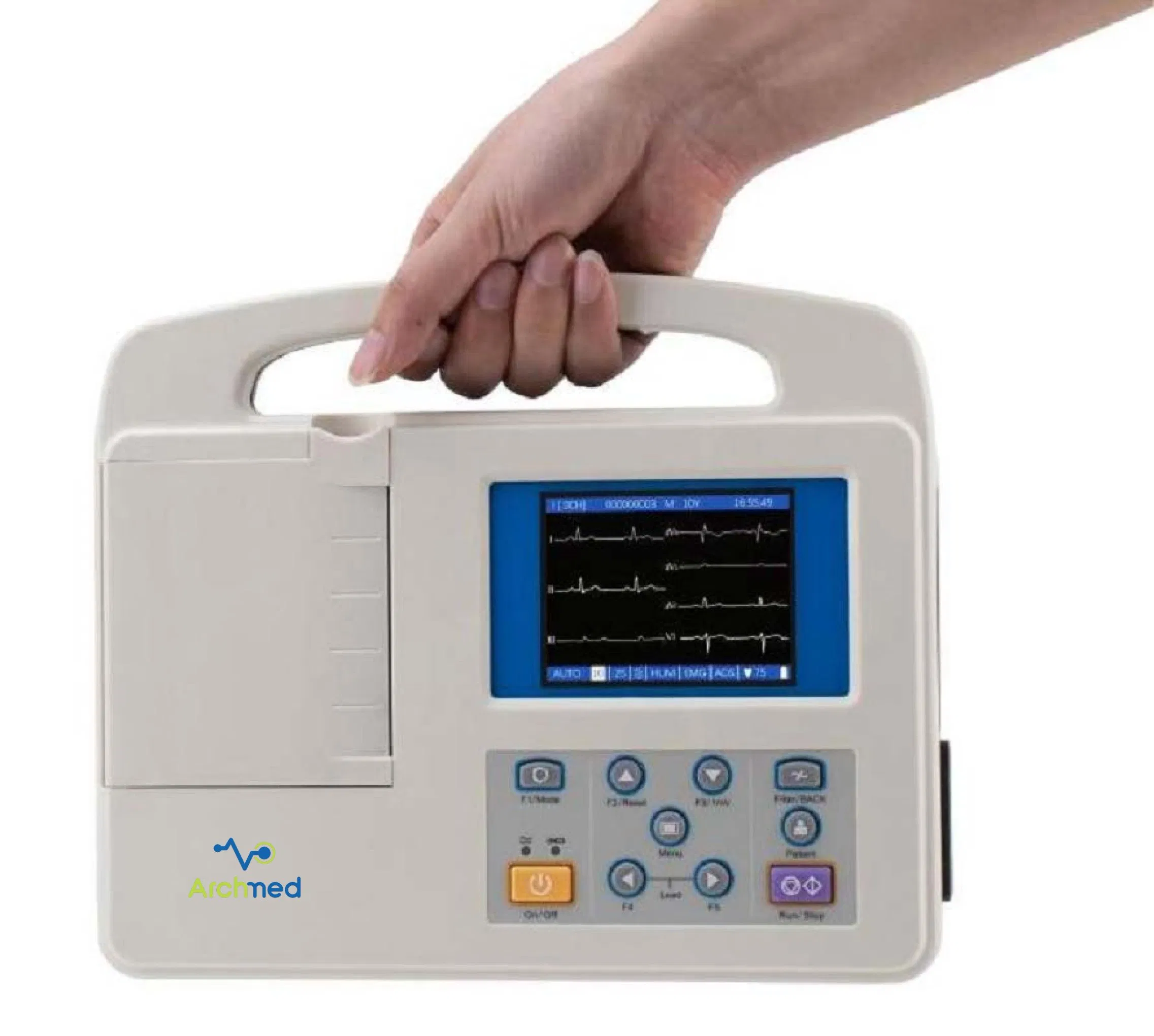 Máquina de ECG Veterinaria de Animales 3 Máquina de ECG Portátil Veterinaria