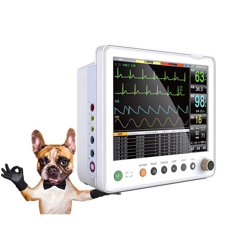Equipos veterinarios monitor multiparamétrico para pequeños animales