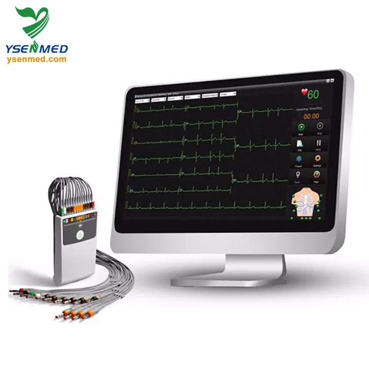 Pantalla de visualización ECG