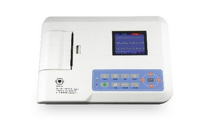 ECG-303G &amp; ECG-303GB Venta Caliente Médica de Tres Canales con Pantalla LCD