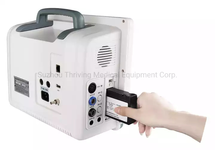 Monitor Médico De Signo Vital Monitor Móvil Barato Monitor Multi Paciente