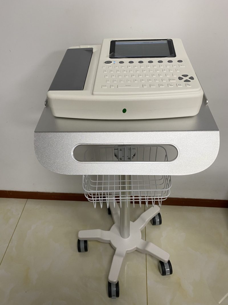 Máquina de ECG Digital 12 Portátil para Uso en Hospitales y Clínicas