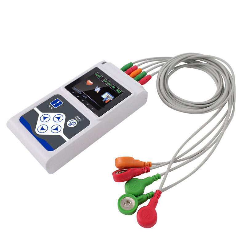 IN-C9803 12 Canal 48 Horas Registro Holter de ECG Sistema de ECG Dinámico